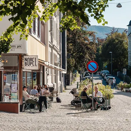 Apartment Top-floor W/ Private Patio And Work Space Bergen
